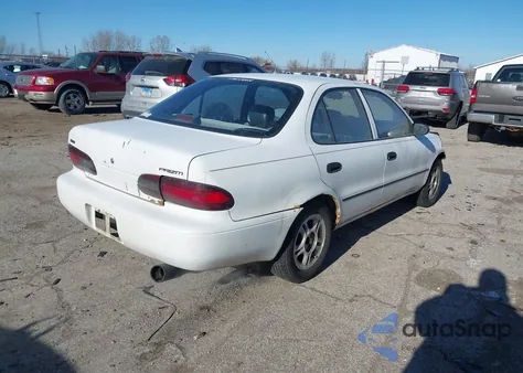 1997 Geo Prizm z USA, uszkodzony, nr VIN 1Y1SK5264VZ444899